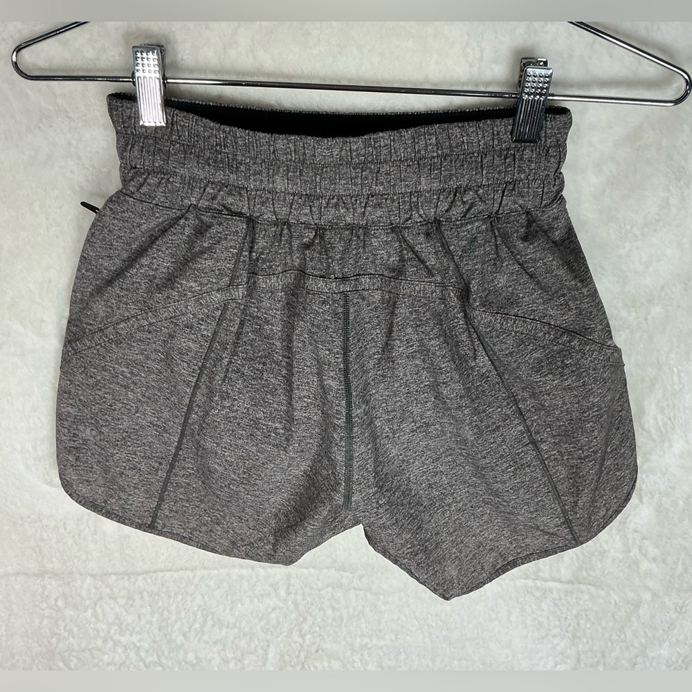 lululemon athletica Black and Gray Women Shorts - Picture 11 of 12